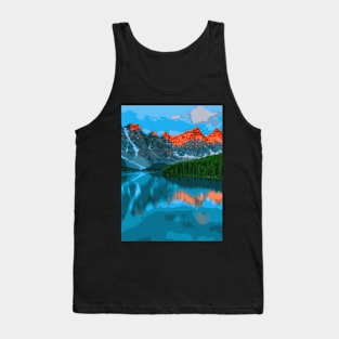 Crystalline River - Landscape Tank Top